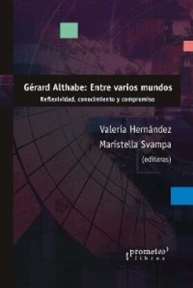 Hernández / Svampa |  Gérard Althabe, entre varios mundos | eBook | Sack Fachmedien