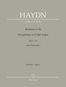 Haydn / Walter |  Sinfonie Nr. 22 Es-Dur Hob. I:22 "Der Philosoph" | Buch |  Sack Fachmedien