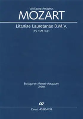 Mozart |  Litaniae Lauretanae B.M.V in B (Klavierauszug) | Buch |  Sack Fachmedien