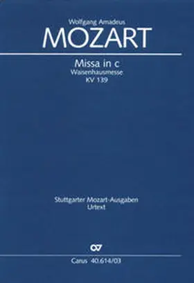 Mozart |  Missa in c (Klavierauszug) | Buch |  Sack Fachmedien