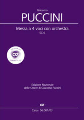 Puccini |  Puccini, G: Messa a 4 voci con orchestra (Klavierauszug) | Buch |  Sack Fachmedien