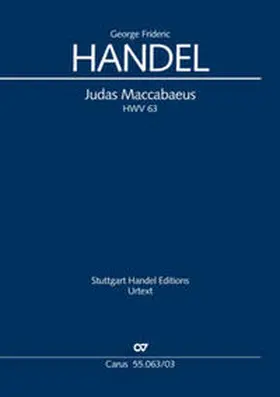 Händel |  Judas Maccabaeus (Klavierauszug) | Buch |  Sack Fachmedien