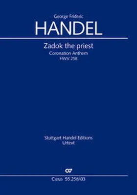 Händel / Schab |  Zadok the priest. Coronation Anthem I (Klavierauszug) | Buch |  Sack Fachmedien