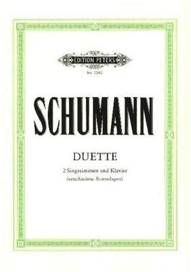 Schumann / Friedlaender |  34 Duette | Buch |  Sack Fachmedien