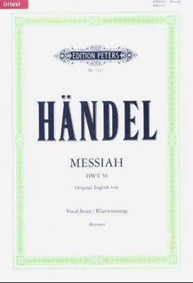 Händel / Jennens / Burrows |  Messiah [Der Messias] HWV 56 / URTEXT | Buch |  Sack Fachmedien