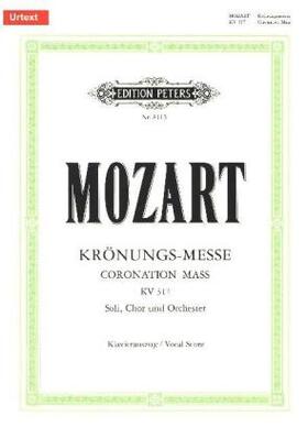 Mozart / Burmeister |  Missa C-Dur KV 317 "Krönungs-Messe" / URTEXT | Buch |  Sack Fachmedien