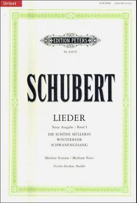 Schubert / Fischer-Dieskau / Budde |  Lieder, Band 1 / Neue Ausgabe / URTEXT | Buch |  Sack Fachmedien