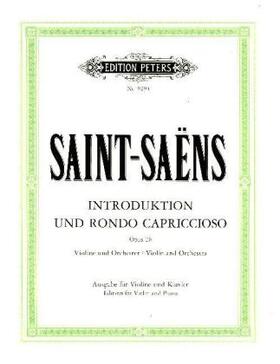  Introduction and Rondo Capriccioso Op. 28 (Edition for Violin and Piano): Sheet | Buch |  Sack Fachmedien