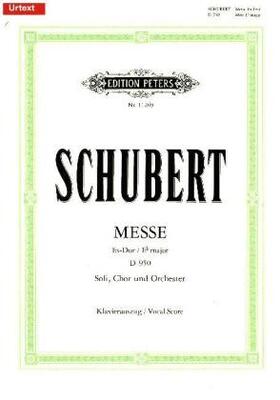  Mass E Flat D950 (Vocal Score) | Buch |  Sack Fachmedien