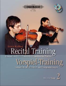 Wartberg |  Recital Training Vol. 2 with 2 CDs / Vorspieltraining Band 2 mit 2 CDs | Buch |  Sack Fachmedien