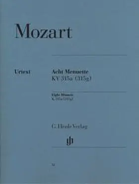 Mozart / Scheideler |  8 Menuette mit Trios KV 315g | Buch |  Sack Fachmedien