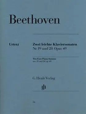 Wallner |  Ludwig van Beethoven - Zwei leichte Klaviersonaten g-moll Nr. 19 und G-dur Nr. 20 op. 49 | Buch |  Sack Fachmedien