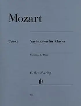 Mozart / Zimmermann |  Variationen für Klavier | Buch |  Sack Fachmedien