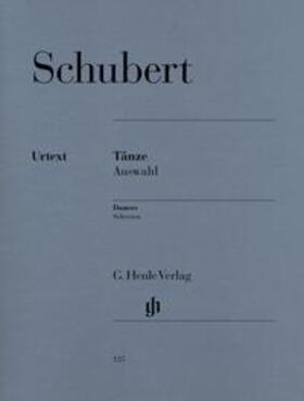 Schubert / Mies |  Tänze, Auswahl | Buch |  Sack Fachmedien