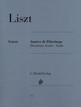 Herttrich |  Liszt, F: Années de Pèlerinage, Deuxième Année | Buch |  Sack Fachmedien