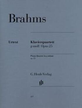 Krellmann |  Johannes Brahms - Klavierquartett g-moll op. 25 | Buch |  Sack Fachmedien