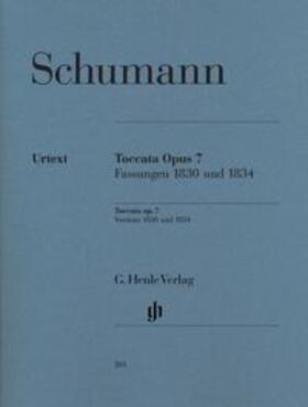 Herttrich |  Robert Schumann - Toccata C-dur op. 7, Fassungen 1830 und 1834 | Buch |  Sack Fachmedien