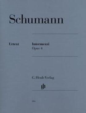 Schumann / Herttrich |  Intermezzi op. 4 | Buch |  Sack Fachmedien