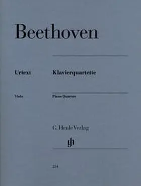 Kross |  Ludwig van Beethoven - Klavierquartette | Buch |  Sack Fachmedien