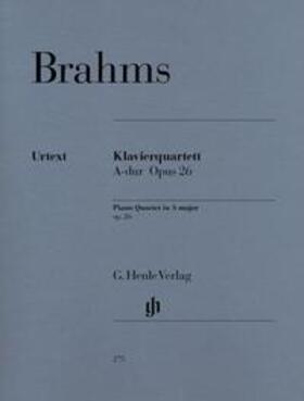 Krellmann |  Johannes Brahms - Klavierquartett A-dur op. 26 | Buch |  Sack Fachmedien