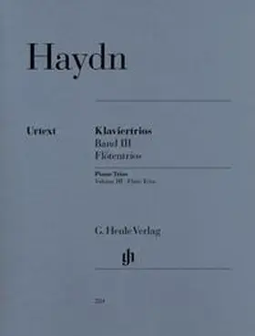 Stockmeier |  Joseph Haydn - Klaviertrios, Band III für Klavier, Flöte (oder Violine) und Violoncello | Buch |  Sack Fachmedien