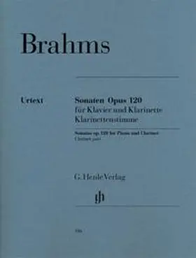 Voss / Behr |  Johannes Brahms - Klarinettensonaten op. 120 | Buch |  Sack Fachmedien