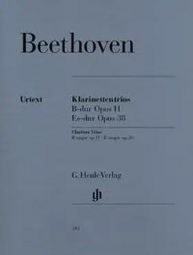 Raphael / Klugmann |  Ludwig van Beethoven - Klarinettentrios B-dur op. 11 und Es-dur op. 38 für Klavier, Klarinette (Violine) und Violoncello | Buch |  Sack Fachmedien