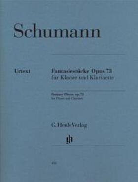Herttrich |  Robert Schumann - Fantasiestücke op. 73 für Klavier und Klarinette | Buch |  Sack Fachmedien