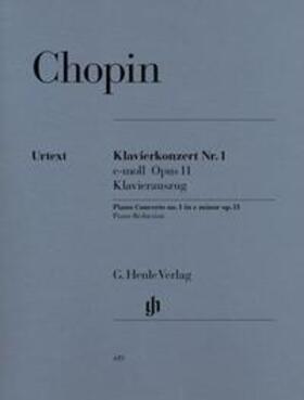 Chopin / Zimmermann |  Chopin, Frédéric - Klavierkonzert Nr. 1 e-moll op. 11 | Buch |  Sack Fachmedien