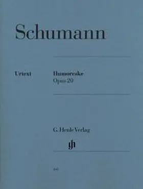 Herttrich |  Robert Schumann - Humoreske B-dur op. 20 | Buch |  Sack Fachmedien