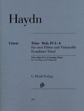 Haydn / Friesenhagen |  Trios für zwei Flöten und Violoncello (Londoner Trios) Hob. IV:1-4 | Buch |  Sack Fachmedien