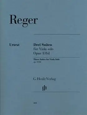 Beyer |  Max Reger - Drei Suiten op. 131d für Viola solo | Buch |  Sack Fachmedien