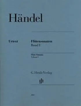 Bensieck |  Georg Friedrich Händel - Flötensonaten Band I | Buch |  Sack Fachmedien