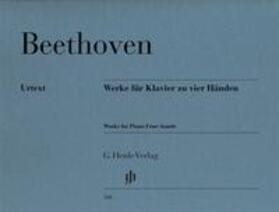 Beethoven / Schmidt / Buchstein |  Werke für Klavier zu vier Händen | Buch |  Sack Fachmedien