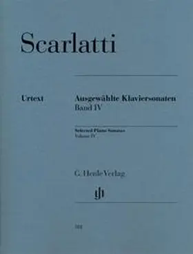 Scarlatti / Cox |  Ausgewählte Klaviersonaten Band IV | Buch |  Sack Fachmedien