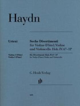 Haydn / Friesenhagen |  Sechs Divertimenti Hob. IV:6*-11* | Buch |  Sack Fachmedien