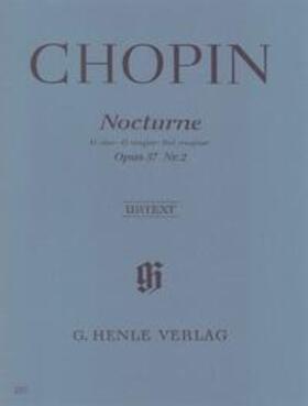 Chopin / Zimmermann |  Nocturne G-dur op. 37,2 | Buch |  Sack Fachmedien