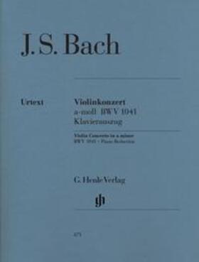 Bach / Eppstein |  Konzert für Violine und Orchester a-moll BWV 1041 | Buch |  Sack Fachmedien