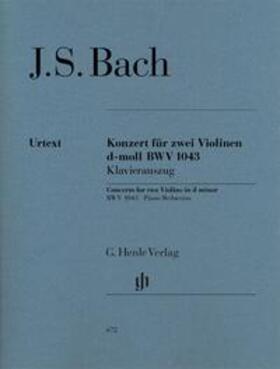 Bach / Eppstein |  Konzert für 2 Violinen und Orchester d-moll BWV 1043 | Buch |  Sack Fachmedien