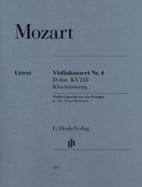 Mozart / Seiffert |  Mozart, Wolfgang Amadeus - Violinkonzert Nr. 4 D-dur KV 218 | Buch |  Sack Fachmedien