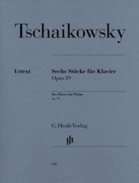 Tschaikowsky / Vajdman |  Tschaikowsky, Peter Iljitsch - Sechs Klavierstücke op. 19 | Buch |  Sack Fachmedien