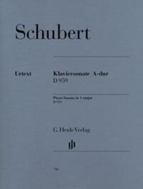 Schubert / Mies |  Schubert, Franz - Klaviersonate A-dur D 959 | Buch |  Sack Fachmedien