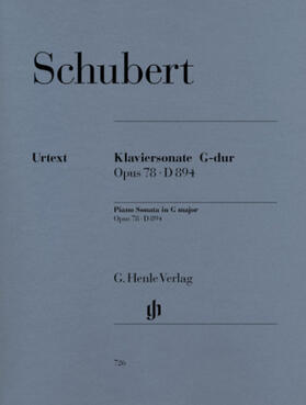 Mies |  Schubert, F: Klaviersonate G-dur op. 78 D 894 | Buch |  Sack Fachmedien