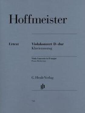 Hoffmeister / Gertsch / Ronge |  Hoffmeister, Franz Anton - Violakonzert D-dur | Buch |  Sack Fachmedien