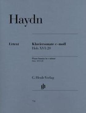 Haydn / Feder |  Klaviersonate c-moll Hob. XVI:20 | Buch |  Sack Fachmedien