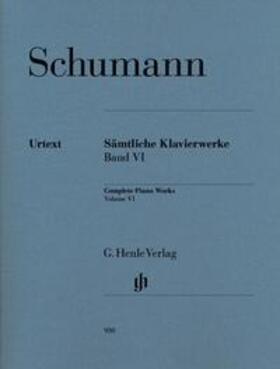 Schumann / Herttrich / Münster |  Sämtliche Klavierwerke 6 | Buch |  Sack Fachmedien