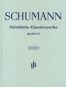 Schumann / Herttrich / Seiffert |  Sämtliche Klavierwerke 6 | Buch |  Sack Fachmedien