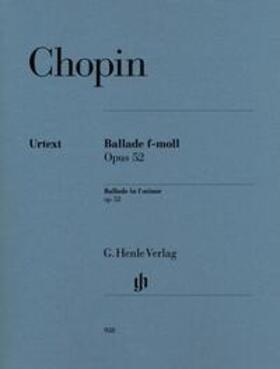 Chopin / Müllemann |  Ballade f-moll op. 52 | Buch |  Sack Fachmedien