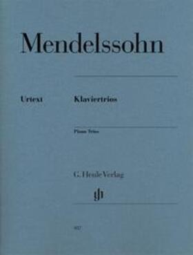 Herttrich |  Mendelssohn Bartholdy, F: Klaviertrios | Buch |  Sack Fachmedien