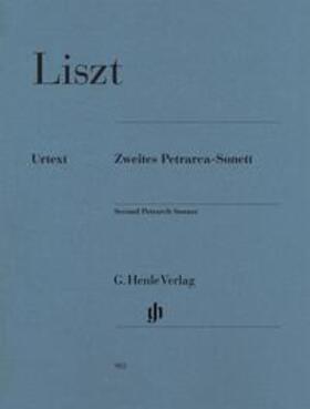 Liszt / Herttrich |  Zweites Petrarca-Sonett, Urtext | Buch |  Sack Fachmedien